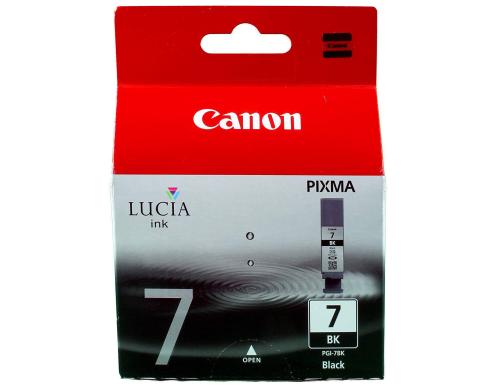 Canon Tintenpatrone schwarz (2444B001, PGI-7BK)
