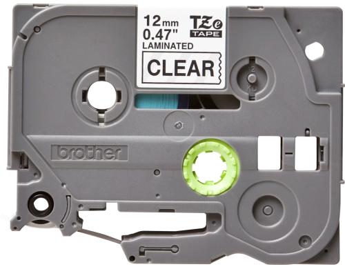 Brother Schriftbandkassette schwarz/transparent (TZE-131)
