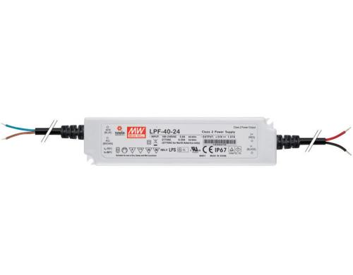 Mean Well LED-Treiber Netzgert LPF-40-24, 24V - 1.67A - 40.08W