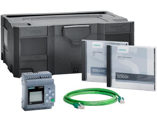 Siemens LOGO! 8 Starterkit 230RCE Software, WinCC Basic, Manual
