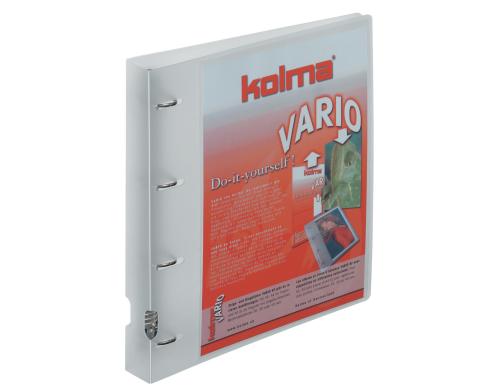 Kolma Zeigebuch Vario A4 XL KolmaFlex 4 Ring-Mechanik Fllhhe 3 cm, farblos