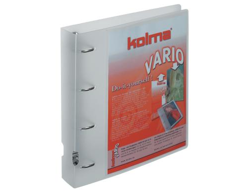 Kolma Zeigebuch Vario A4 XL KolmaFlex 4 Ring-Mechanik Fllhhe 4 cm, farblos