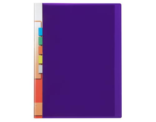 Kolma Sichtbuch Easy A4 KolmaFlex mit 20 Taschen, violett