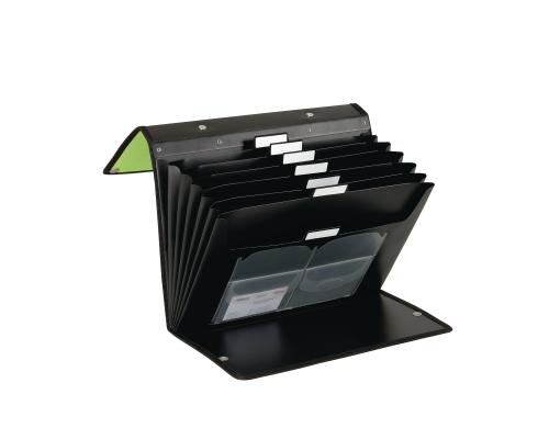 Dufco Flip File A4 6-teilig, SoftTouch grn Nylon,PP