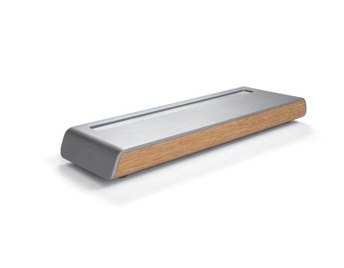 Sigel Stifteschale Smartstyle Metallic-Holz-Look mit Filz