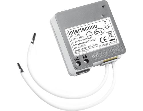 Funk-Modul Dimmer ITL-210 fr alle Sender, Dimmen/Ein/Aus bis 210W