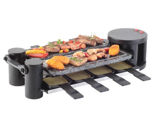 Ohmex Raclette Grill 5800 fr 8 Personen
