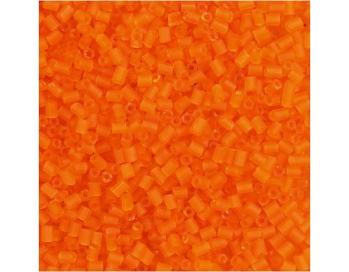 Creativ Company Rocailles Glasperlen orange, 25 g, D: 1.7 mm, L 0.5 mm