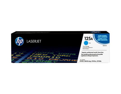 HP Toner 125A - Cyan (CB541A) Seitenkapazität ~ 1'400 Seiten