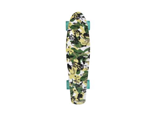 Schildkrt Retro Skateboard Free Spirit, Camouflage