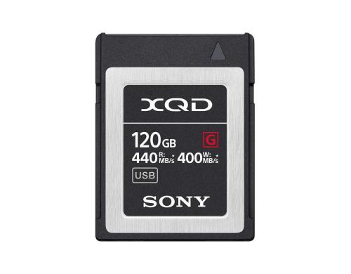 Sony XQD Card G-Serie 120GB Lesen: 440MB/s, Schreiben: 400MB/s