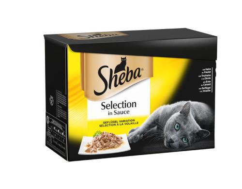 Sheba Slection in Sauce Geflgel Variation 12x85g