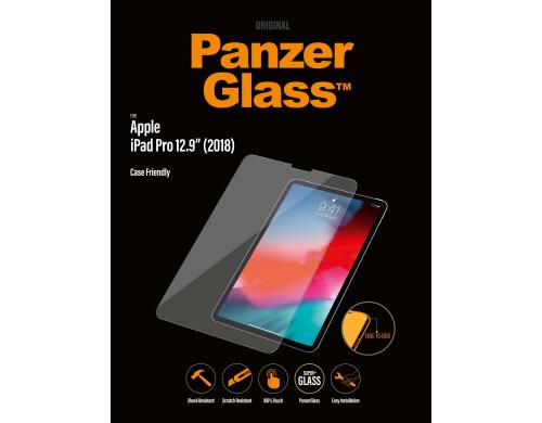Panzerglass Displayschutz fr Apple iPad Pro 12.9 2018-2021