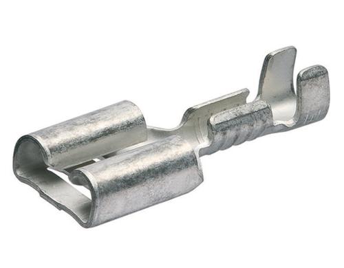 Knipex Unisol. Steckverbinder 6,3 mm,Kab.2.5mm, 100 Stk.