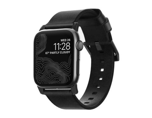 Nomad Modern Strap black/metal Apple Watch 42mm