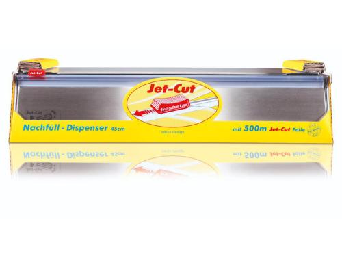 Jet-Cut Frischhaltefolie Nachfllsystem 45c Starter-Set inkl. 500 m Jet-Cut Folie