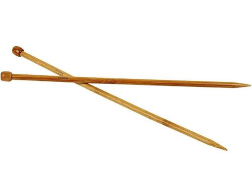 Creativ Company Stricknadeln Nr. 9 L 35 cm, aus Bambus