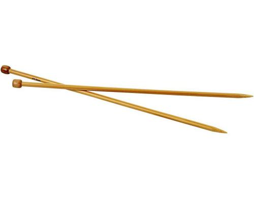 Creativ Company Stricknadeln Nr. 7 L 35 cm, aus Bambus