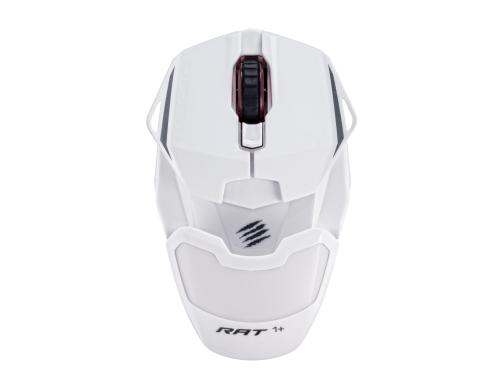 Mad Catz R.A.T. 1+ Gaming Maus, 2000 dpi,Weiss