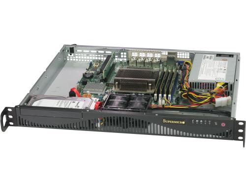 Supermicro 5019C-M4L: LGA1151, 350W NT bis 128GB RAM, 2x 3.5intern, 1x PCIe