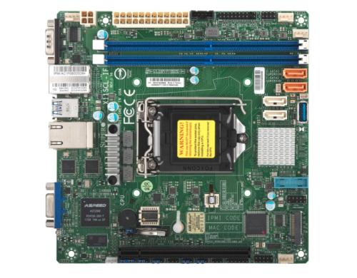 Supermicro X11SCL-IF: LGA1151 Intel C242, 2xDDR4, PCIe 3.0