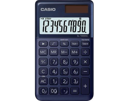 Casio Taschenrechner CS-SL-1000SC-NY dunkelblau