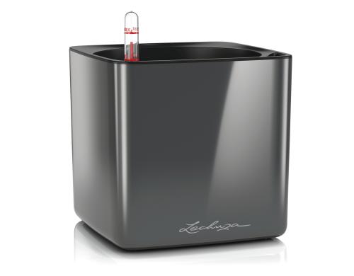 Lechuza CUBE Glossy 16 anthrazit highgloss