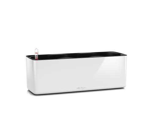 Lechuza CUBE Glossy Triple weiss highgloss