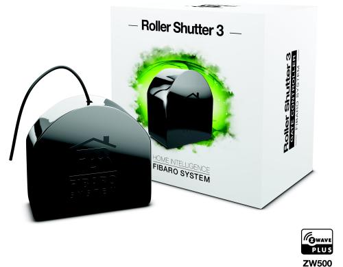Fibaro Roller Shutter 3, Z-Wave plus, GEN5 Rollladen- und Jalousieaktor