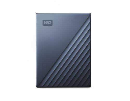 WD My Passport Ultra 2.5 4TB Blau USB 3.0 Type-C, 2.5'', 21 mm, 256-bit