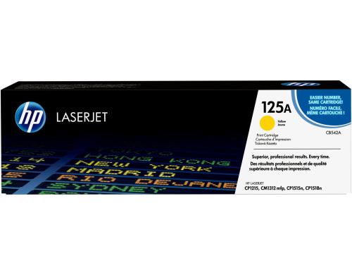 HP Toner 125A - Yellow (CB542A) Seitenkapazitt ~ 1'400 Seiten