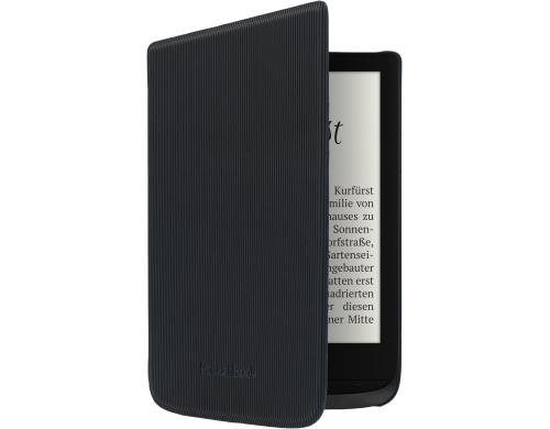 Original Pocketbook universal Cover Cover Shell Straight Lines Schwarz