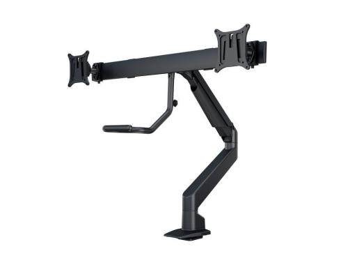 MB Tischstnder Duo Crossbar 32/6355 Aluminium, schwarz, VESA 100x100, -16 kg
