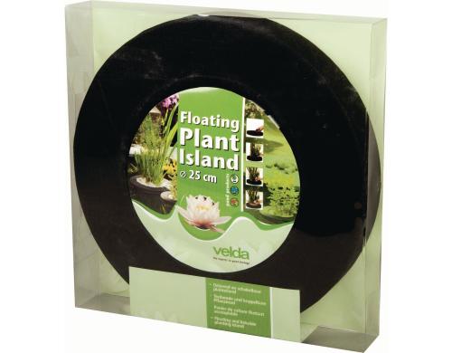 Velda Floating Plant Island 25cm rund Treib. und koppelbare Pflanzinsel rund