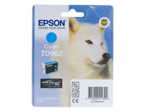 Epson Tintenpatrone cyan (C13T09624010, T0962)