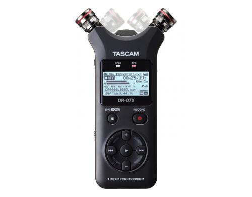 Tascam DR-07X, Mobile MP3/WAV-Recorder 24Bit/96kHz