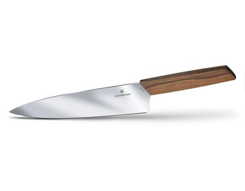 Victorinox Swiss Modern Tranchiermesser 20 cm, Nussbaumholz
