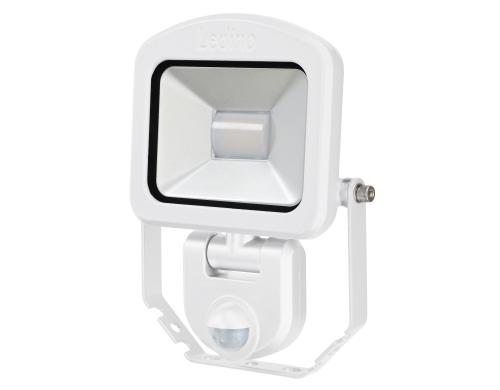 Ledino LED-Strahler m. Sensor Charlottenburg 10WWI, 10W,3000K,weiss