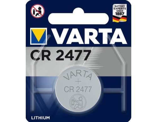 VARTA Knopfzelle Electronics CR2477 1er 