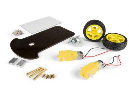 2 Wheel Drive Motor Chassis Kit Robotik Kit