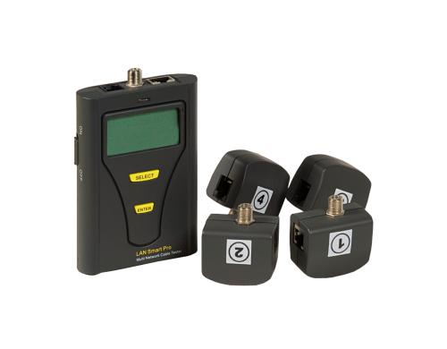 Hobbes Netzwerktester LAN Smart PRO Multi RJ11, Koax, LCD Display