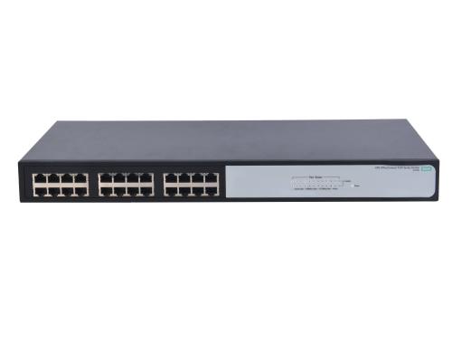 HP 1420-24G: 24 Port Switch, 1Gbps PaP; unmanaged