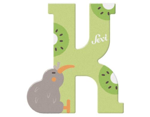 Buchstabe K Kiwi 
