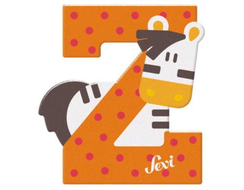 Buchstabe Z Zebra 