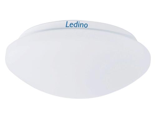 Ledino LED-Deckenlampe mit HF- Sensor, 6000K, 880lm, Glas