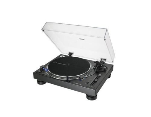 Audio-Technica AT-LP140XP Black DJ Turntable, Direktantrieb