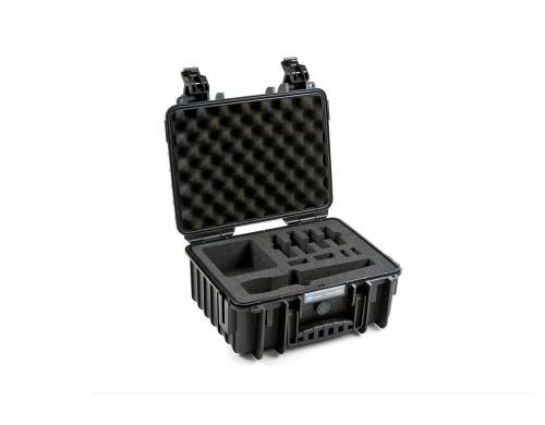 B&W Mikrofon-Koffer Typ 3000BSHAVX Innenmasse: 330x235x150mm