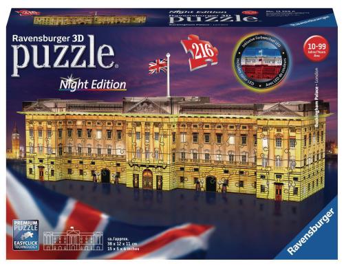 Puzzle Buckingh.Palace Night Edit. 3D Puzzle-Bauwerke