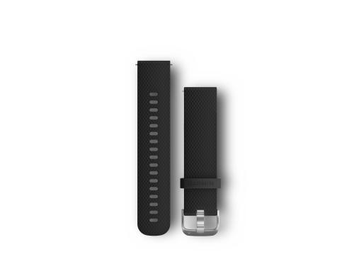 Garmin Quick Release Band Sport Black Stanless Silicone S/M