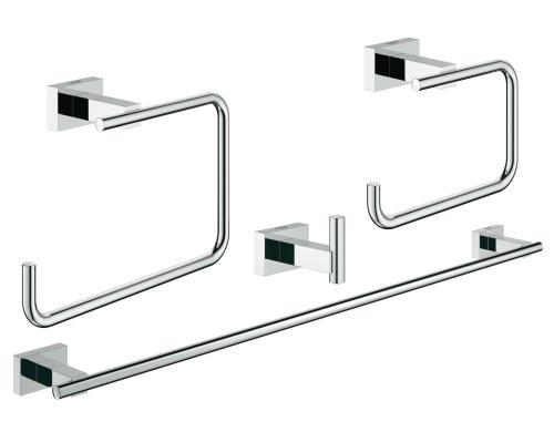 GROHE Essentials Cube Bad set 4 in 1 chrom